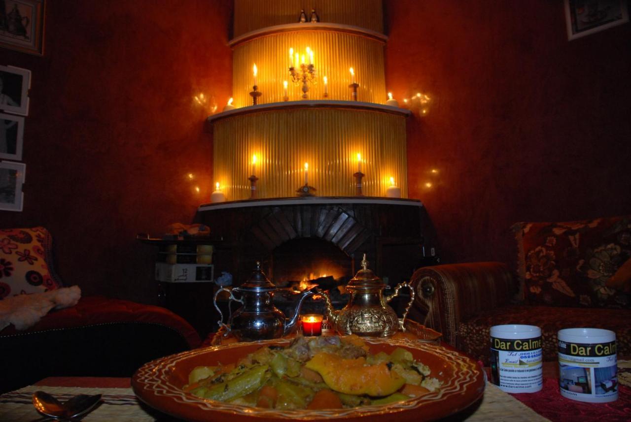 Dar Calme Chez El Bouhali Hotell Skoura Exteriör bild